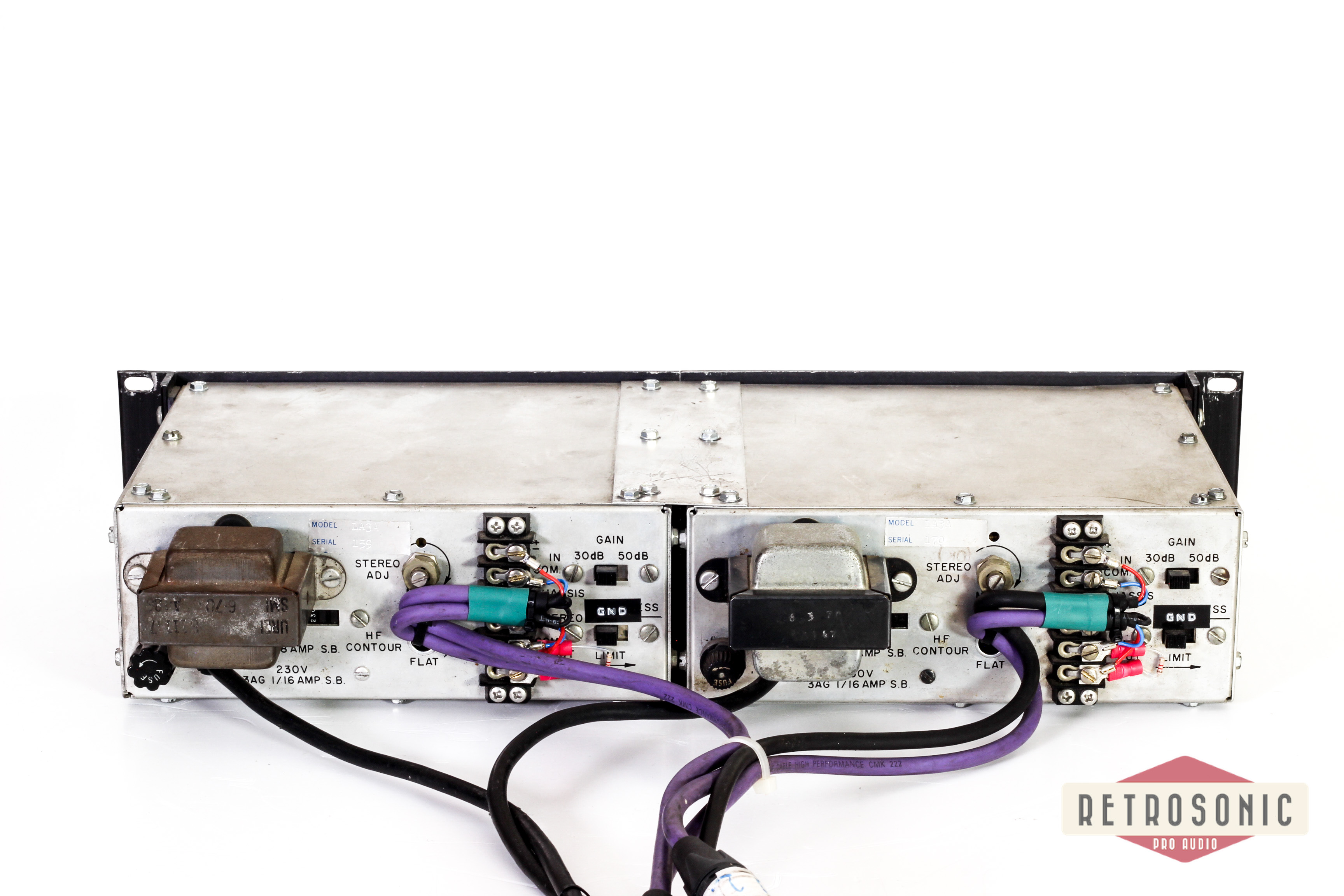 Urei LA3A-compressor limiter pair