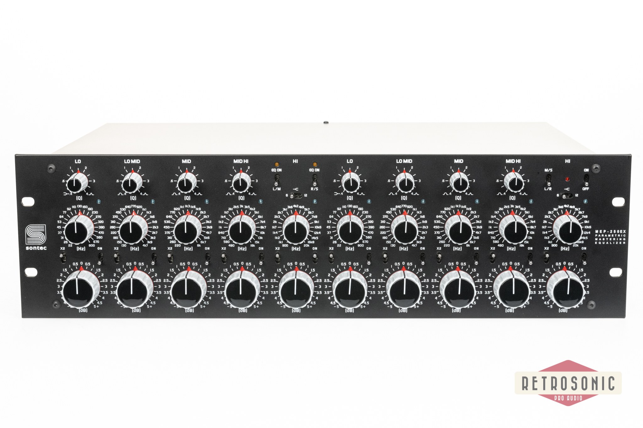 Van Daal DR-MQ5, Sontec Style 5-band Mastering EQ