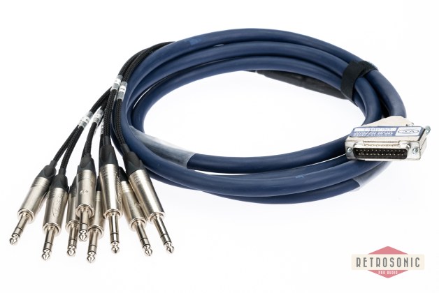 Vandamme 268-208-060 Blue Ver 3.1 8-pair multicore DB25-TRS 3m