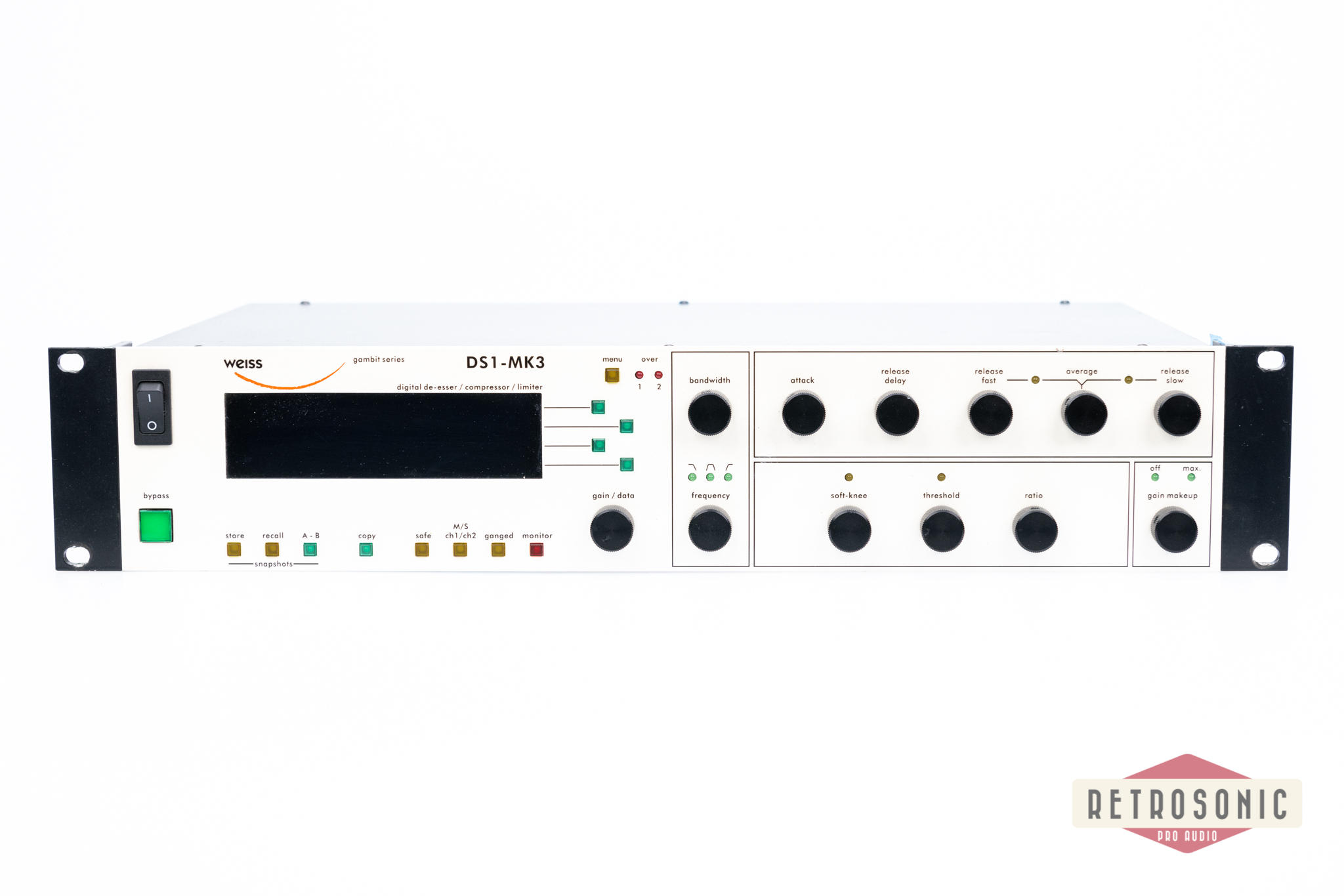 Weiss DS-1 Mk3 Stereo Digital Mastering Compressor