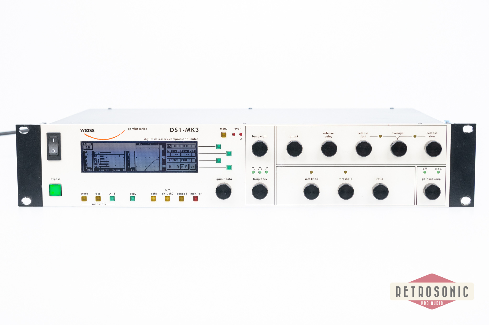 Weiss DS-1 Mk3 Stereo Digital Mastering Compressor