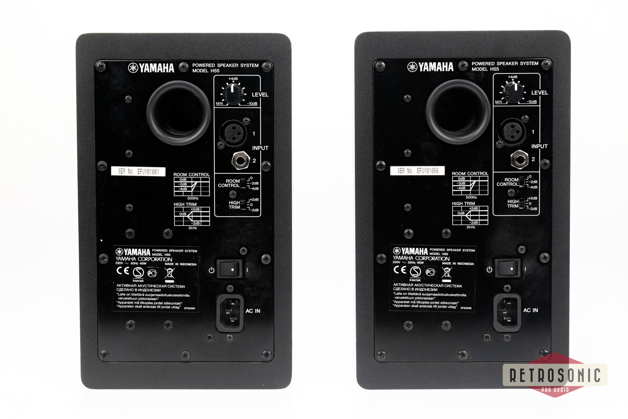 Yamaha HS5 Active Studio Monitor Pair