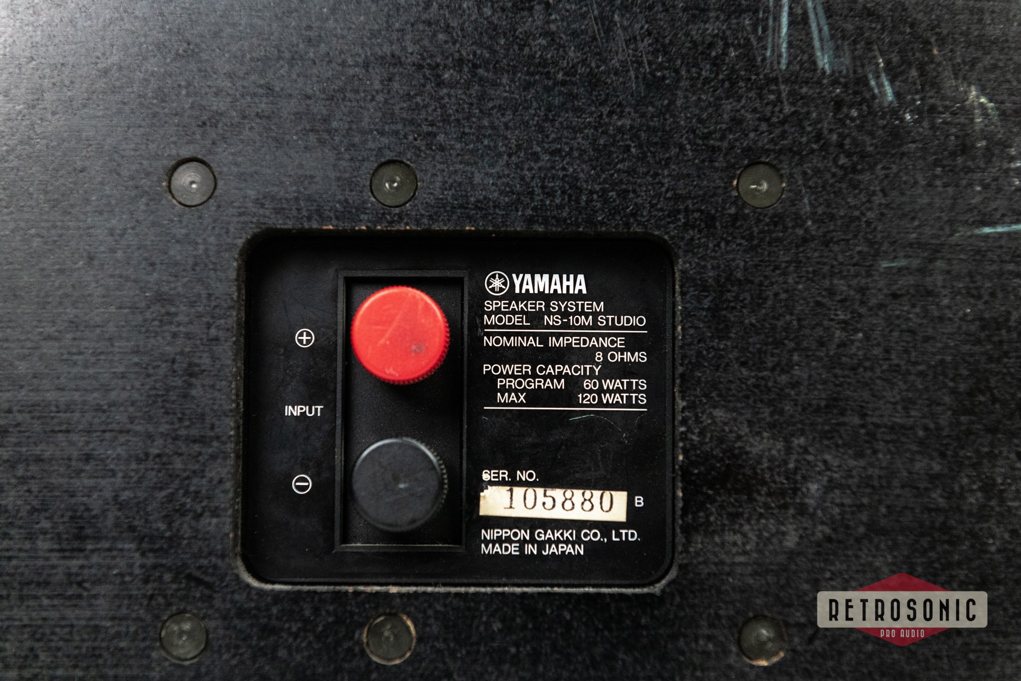 Yamaha NS10M Studio Monitor Pair