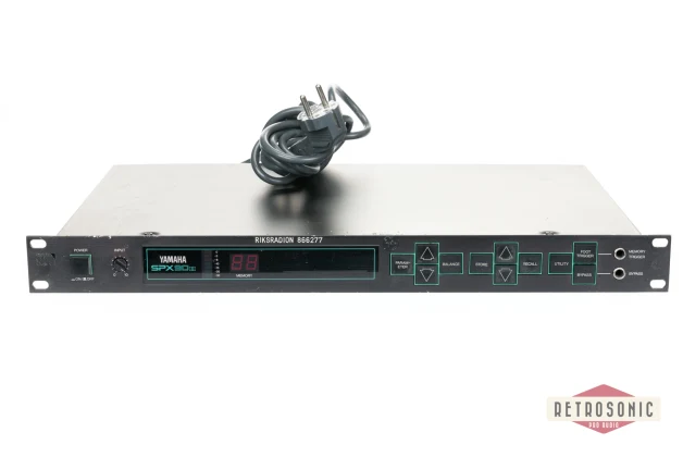 【動作良好】YAMAHA spx90 デジタルサウンドプロセッサ Yamaha SPX90 Professional Multi Effects Processor -Japan | eBay