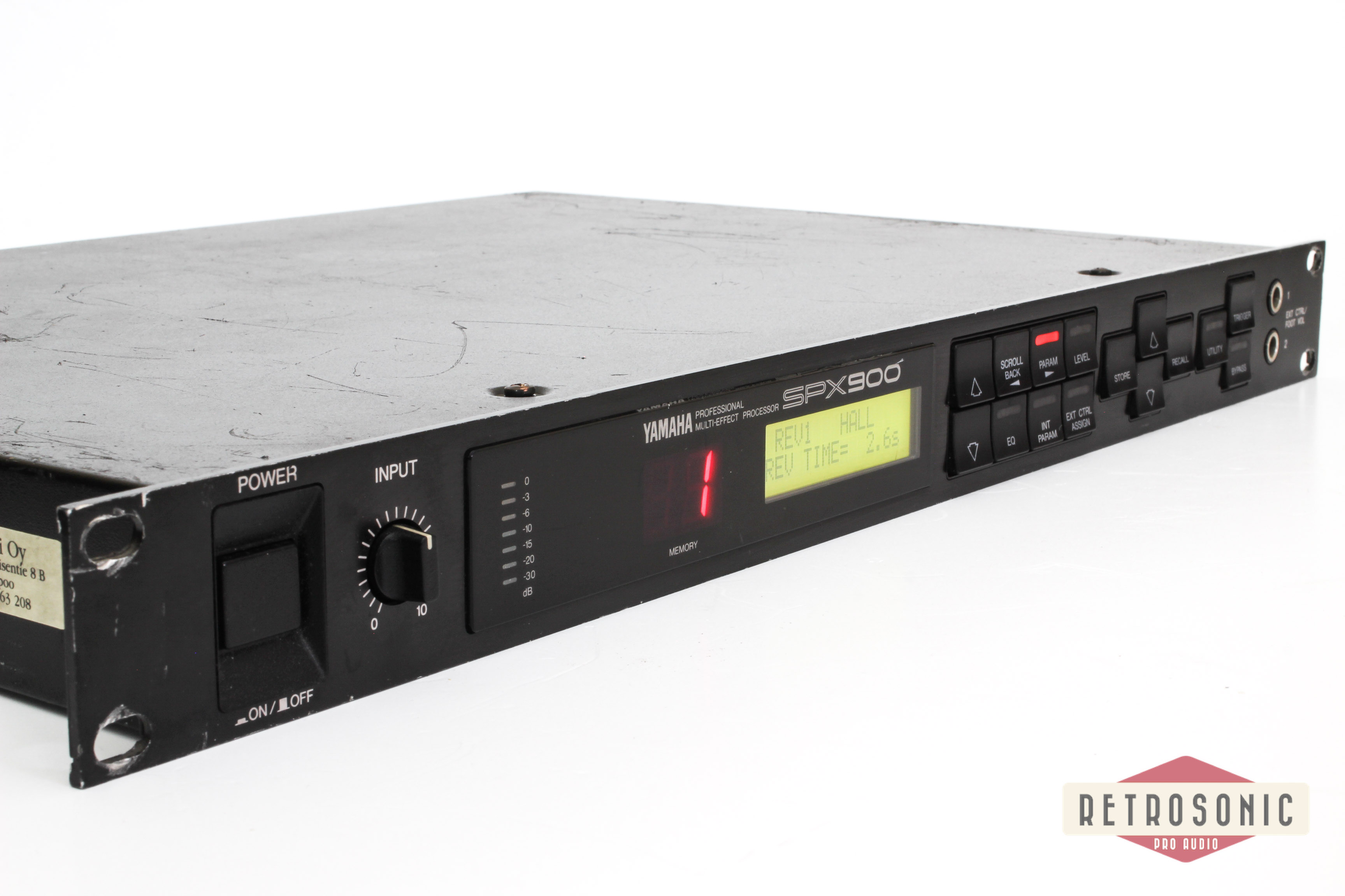 Yamaha SPX-900 Digital Effects Processor 120V