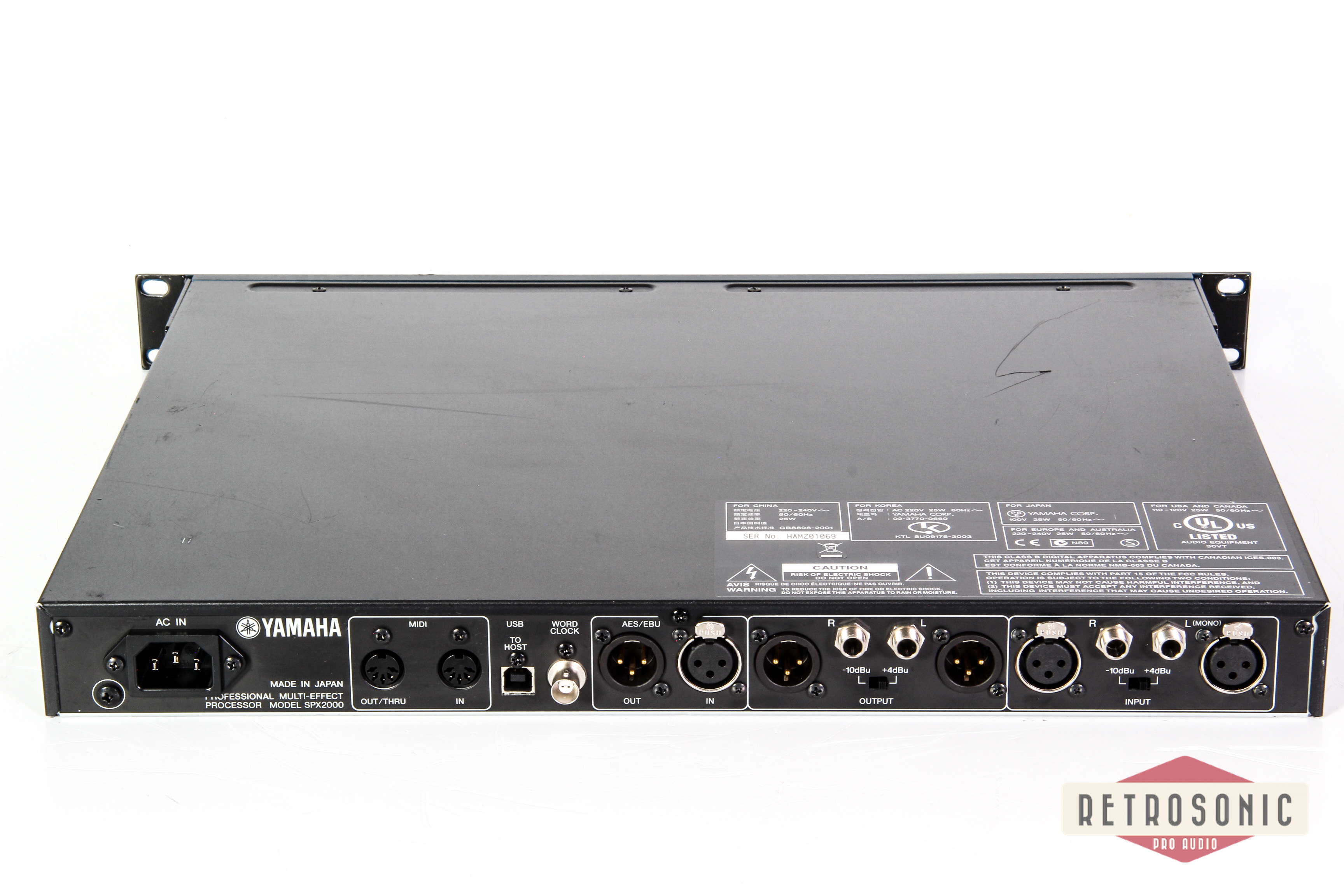 Yamaha SPX2000 Digital Effects Processor