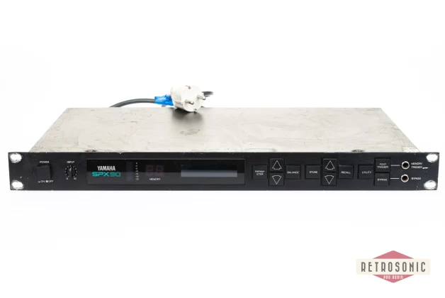 【通電確認済】YAMAHA spx90 デジタルサウンドプロセッサ YAMAHA SPX90 Digital Multi-Effects Sound Processor Good Condition