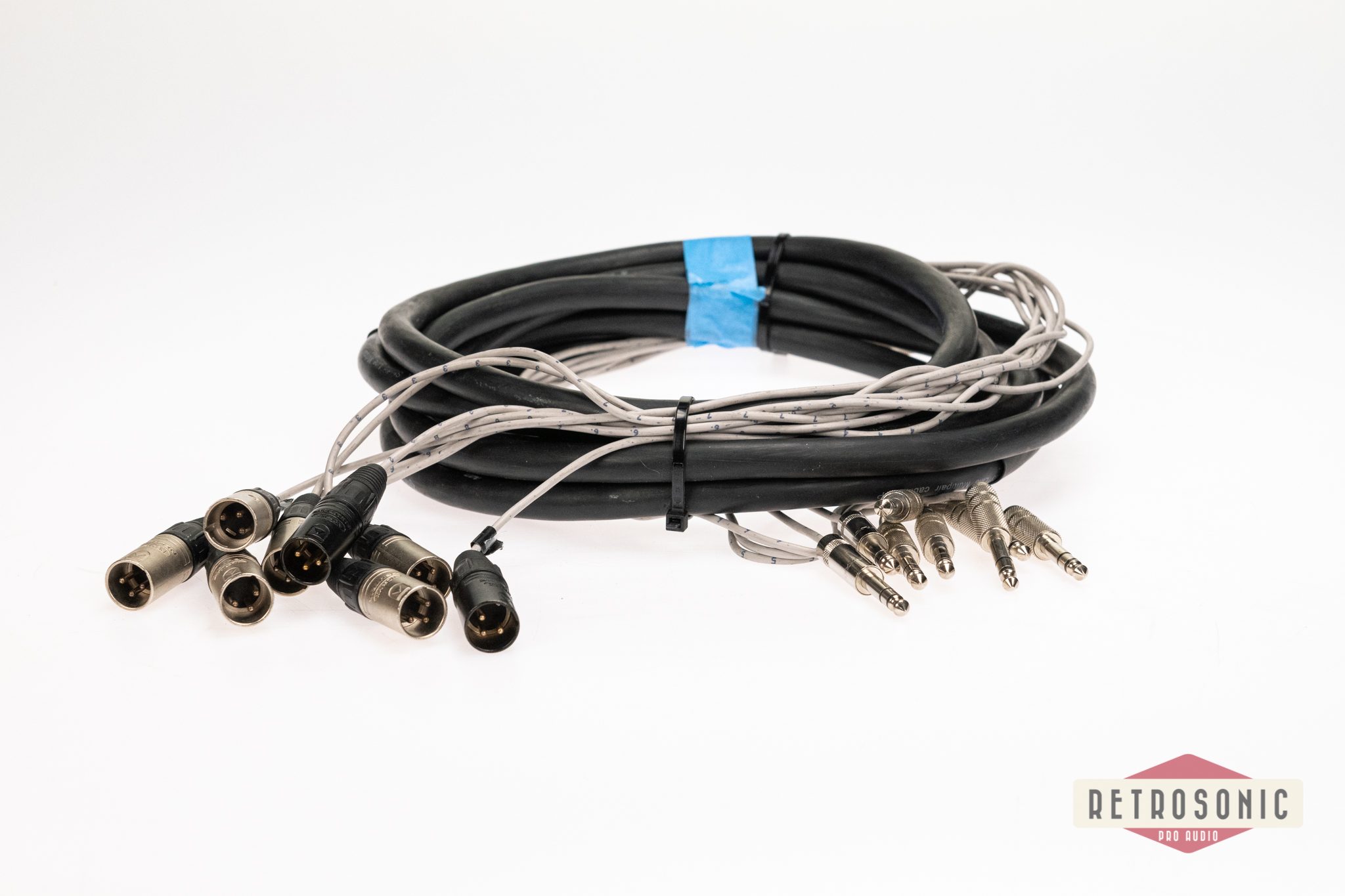 Zeck 8-pair Studio Line 5 m TRS-XLR-M